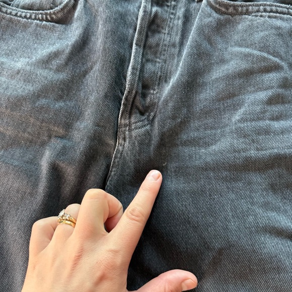 Agolde Riley Button Fly Jeans Size 24 - Picture 14 of 14